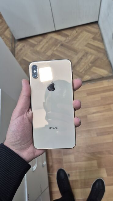 iphone xs qiymet: IPhone Xs Max, 256 GB, Qızılı, Simsiz şarj, Face ID