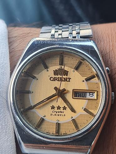 orient saatların satışı: Orient Crystal mexaniki qol saatı - Brend/model: Orient “Crystal”, 21 — 1