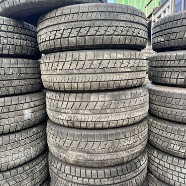 Шины: Шины 215 / 65 / R 16, Зима, Б/у, Комплект, Легковые, Япония, Bridgestone