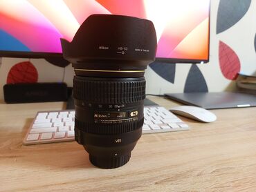 lens nikon: Nikon AF-S 24-120mm f/4G ED VR Ideal vəziyyətdədir, səliqəli istifadə