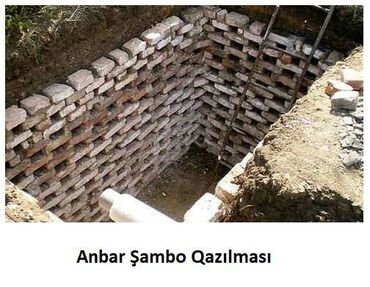 Digər tikinti xidmətləri: Anbar (Şanbo) qazılması Binə Savxoz Ərazisində Anbar "Şanbo"