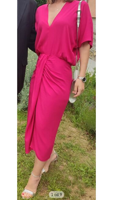 kupaci push up: S (EU 36), color - Pink, Short sleeves