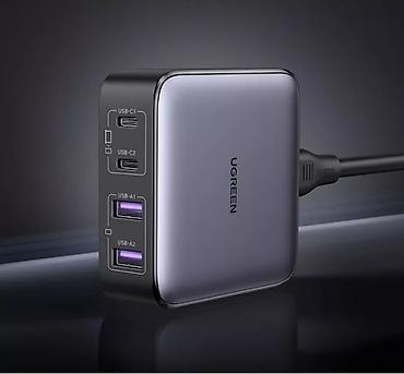 appl: UGREEN Nexode 4-Port PD GaN Настольная Зарядная Станция 65W — Мощное и — 2