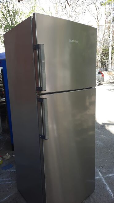Холодильники: Б/у Холодильник Gorenje, No frost, Двухкамерный, цвет - Серый