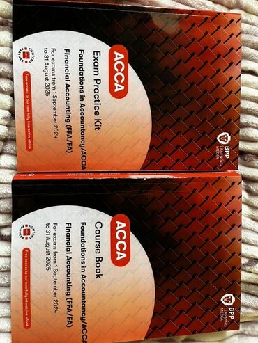 Testlər: Məhsul: ACCA Foundations in Accountancy (ACCA/FIA) – Financial