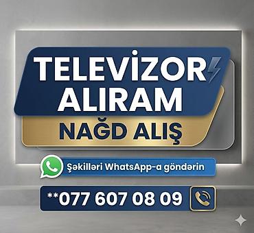 tv alanlar: Yeni və ya Az işlənmiş televizorların alışı, satışı, barteri. məhsulun — 1