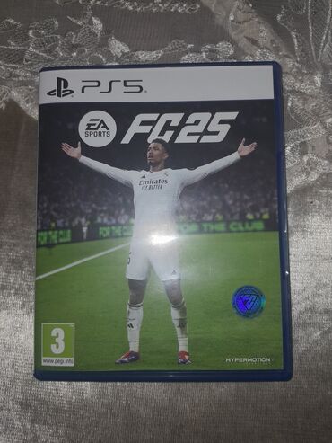 жесткий диск: Fc25 Ps5 diski. cızığı yoxdur.disk alındığı kimidir temiz