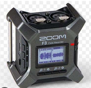 rant ace: Zoom F3 Field Recorder 32bit float + батарейки Eneloop 2шт + флешка — 1