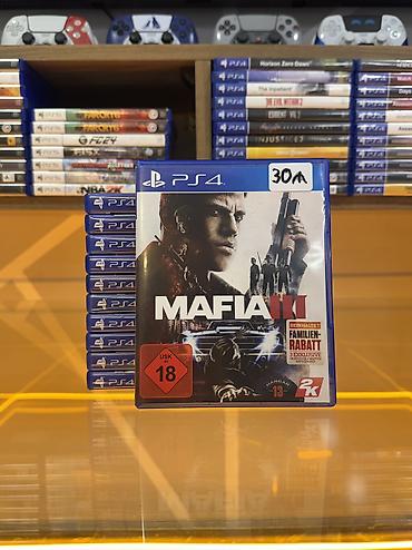 video reqistrator: Mafia 3-PS4 diski Oyun diski tam işlək vəziyyətdədir, heç bir cızığı — 1