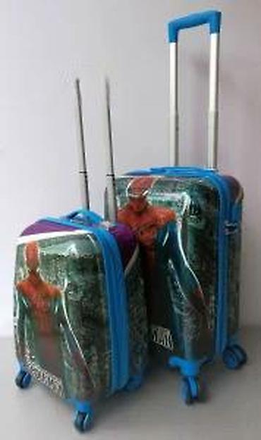 Rančevi, torbe i koferi: Dečiji set kofera – Spider‑Man motiv - Dva kofera u setu: veći kofer — 13