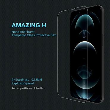 Zaštitne folije i stakla za telefone: Zastitno Staklo Zastitno staklo Nillkin H za iPhone 13 Pro Max/14 Plus — 6