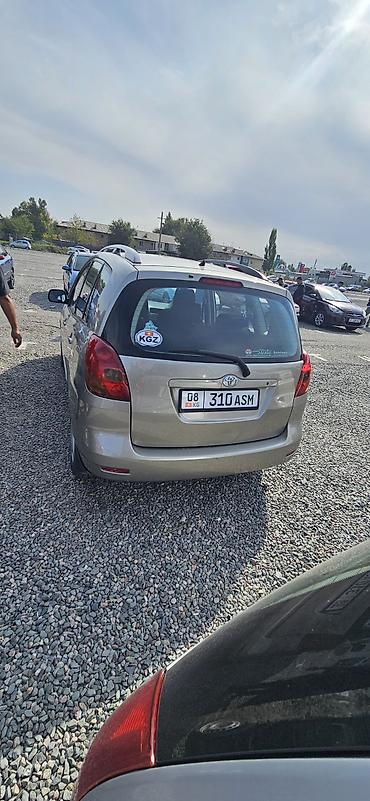 авто чехол бишкек: Toyota Corolla Verso: 2002 г., 1.8 л, Кол менен иштөөчү, Бензин, Вэн/Минивэн — 6