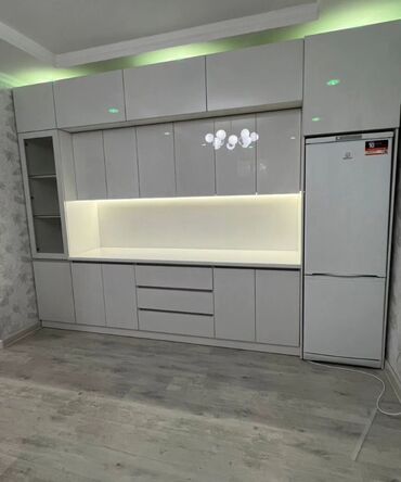 Кухонные гарнитуры: Кухонный гарнитур, Новый, ДСП, Бесплатная доставка — 15