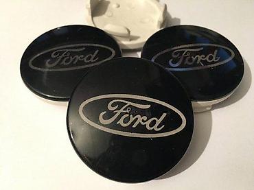 Gume i felne: ČEPOVI POKLOPCI ZA FELNE FORD 55 MM / 50 MM - CRNI | ORIGINALNI — 2