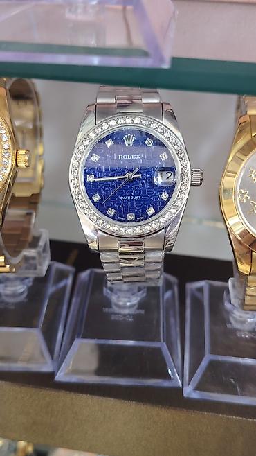 Aksesuarlar: Məhsul: Klassik üslubda kişi/qadın qol saatları (Rolex tərzində — 1