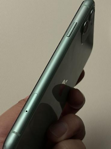 Уюлдук телефондор жана аксессуарлар: IPhone 11, 128г, зелёный цвет (Mint/Green) - 74% батарея - Экран — 6