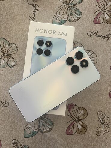 Honor: Honor X6a, 128 GB, rəng - Göy, Barmaq izi, İki sim kartlı