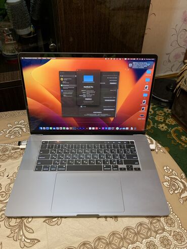 продаю ноутбук: Б/у Apple MacBook, 16 ", Intel Core i9, 1 ТБ, Самовывоз, Бесплатная доставка