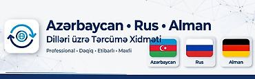 Azərbaycan-rus-alman dilləri üzrə tərcümə xidməti