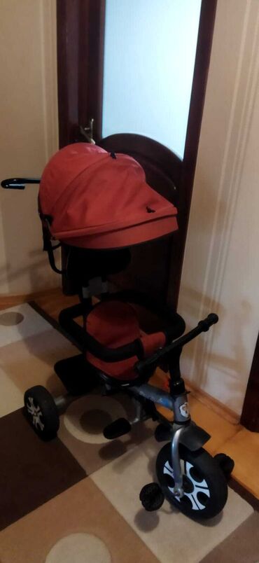 tutacaqlı üçtəkərli velosiped: Üç təkərli Uşaq velosipedi 12"