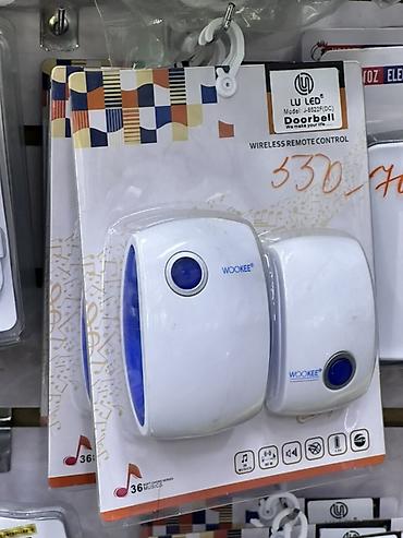 wifi мост: Беспроводной дверной звонок WOOKEE (модель LU LED J-8522F DC) - Тип — 1