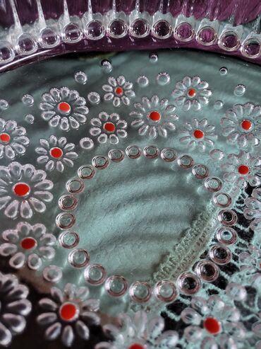 Činije: Cinija nova Walther kristal,led kristal Nemacka. 60,70te — 10