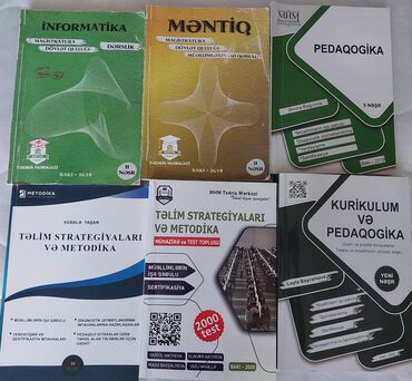 6 ci sinif informatika metodik vesait: Magistratura və müəllimlərin işə qəbulu imtahanlarına hazırlaşanlar