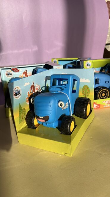 трактор игрушки: Всеми любимый Синий трактор поет песенки из мультика, качество