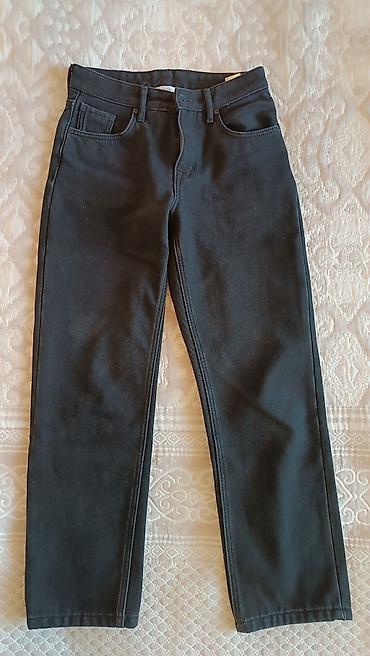 Джинсы и брюки: Джинсы и брюки, цвет - Черный, Б/у — 7