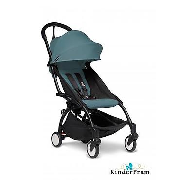 Коляскалар: Прогулочная коляска Babyzen YOYO (цвет: сине-зеленый, шасси черное) — 3
