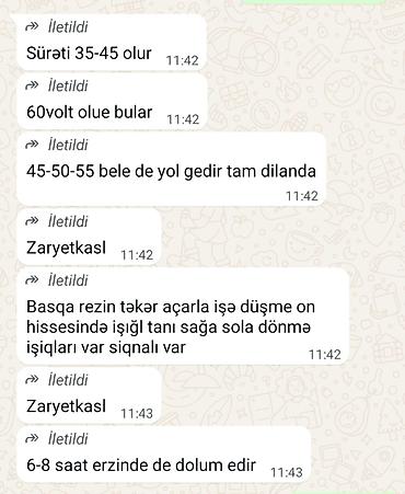 Mopedlər,skuterlər: Elektrik skuter – şəhər içi rahat hərəkət üçün - Rəng: mavi-qara — 10