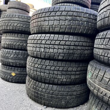 Шины: Шины 205 / 65 / R 16, Зима, Б/у, Комплект, Легковые, Япония, Dunlop