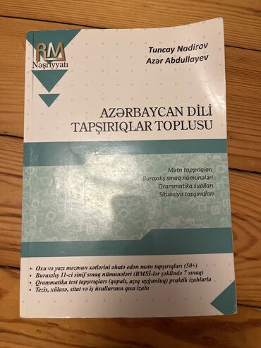 rm nəşriyyatı azerbaycan dili pdf: Azərbaycan dili RM tapşırıqlar toplusu