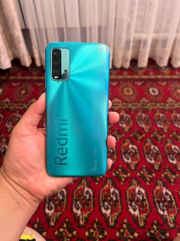 карты памяти raspberry pi для планшетов: Redmi, Redmi 9T, Б/у, 128 ГБ, цвет - Зеленый, 2 SIM