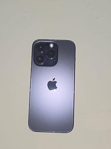 electronics iphone: IPhone 14 Pro, 256 GB, Deep Purple, Face ID — 1