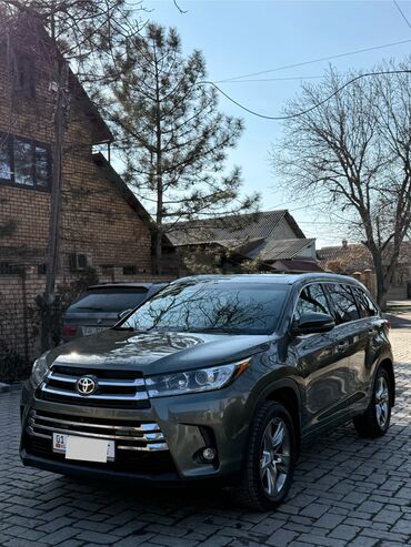 Toyota: Toyota Highlander: 2019 г., 3.5 л, Автомат, Бензин, Внедорожник