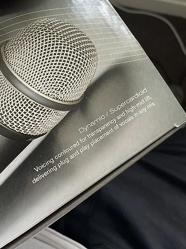 m audio: Electro-Voice PL44 peşəkar vokal mikrofonu - Növ: Dinamik - Yönəltmə — 4