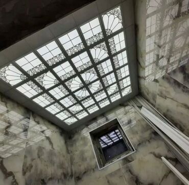 hamam ucun lambirin: Подвесной потолок, Металл, Влагостойкая