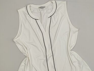 bluzki przezroczyste: H&M, Women's blouse, size L (EU 40)