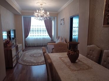 qax kiraye: 3 otaqlı, Yeni tikili, 75 kv. m