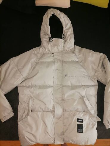muška zimska jakna: Jakna M (EU 38), bоја - Siva