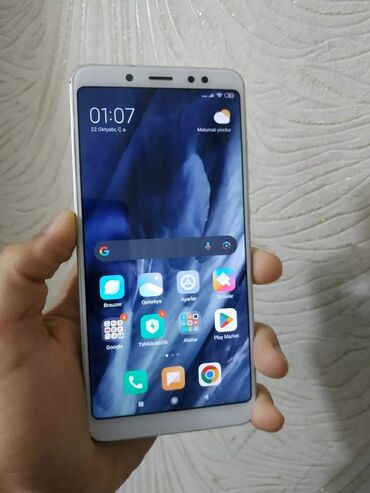 Xiaomi: Xiaomi Redmi Note 5 Pro, 32 GB, rəng - Qızılı, 
 Barmaq izi, İki sim kartlı