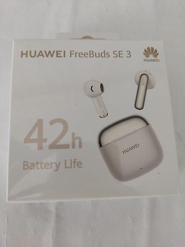 se pro: Yeni Simsiz (Bluetooth) Qulaqcıqlar, Huawei, rəng - Bej — 1