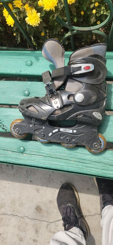 плавание для детей: Раздвижные роликовые коньки MY SKATE (детские/подростковые) - Размер