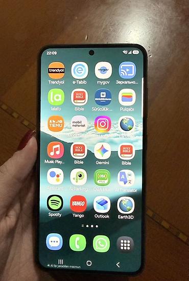 samsung tab s7 plus: Samsung Galaxy S23, rəng - Boz — 3