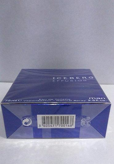 Parfemi: ICEBERG EFFUSION MAN EDT 75ML | Iceberg Effusion man edt 75ml — 1