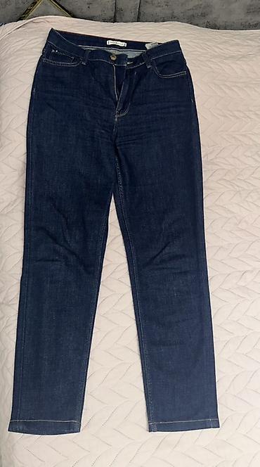 kisi cinsləri: Original Tommy Hilfiger qadin cins şalvarı - Model: Klassik düz — 3