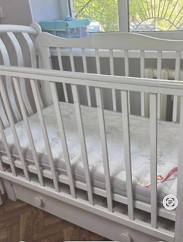 bunk bed: Детская мебель: колыбель-стационар + классическая кроватка 1) — 2