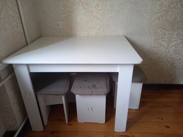 дизайнер мебели: Комплект стол и стулья Кухонный, Б/у