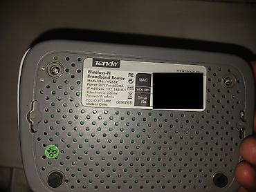 Модемы и сетевое оборудование: Беспроводной WiFi роутер TENDA Wireless-N Broadband Router (4UTP — 3